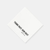 Serviette En Papier Penser Fast Run Sport Football Motivation (Coin)