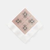Serviette En Papier Penser Pastel Twists Cocktail Napkins (Coin)