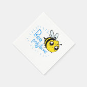 Serviette En Papier Penser Positive Abee Positive Mignonne Abee (Coin)