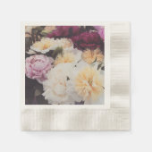 Serviette En Papier Peony Napkins (Devant)