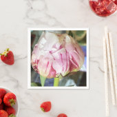 Serviette En Papier Peony Napkins (En situation)