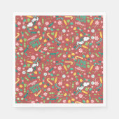 Serviette En Papier Peppermint Dreams Snoopy Candy Motif (Devant)