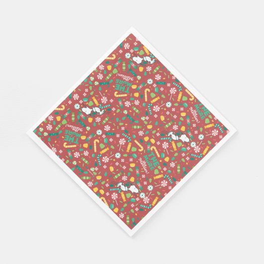 Serviette En Papier Peppermint Dreams Snoopy Candy Motif (Coin)