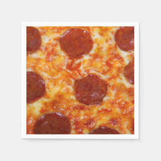 Serviette En Papier Pepperoni Pizza