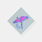 Serviette En Papier Perche de perroquet (Coin)