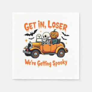 Serviette En Papier Perdre nous devenons Éffrayants Halloween