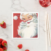 Serviette En Papier Père Noël (En situation)