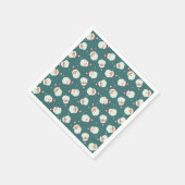 Serviette En Papier Père Noël (Coin)