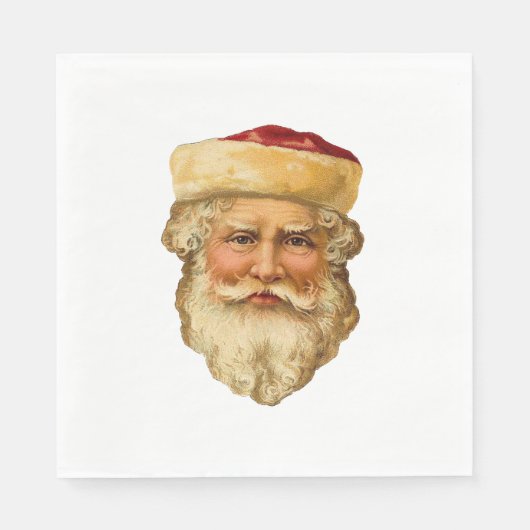 Serviette En Papier Père Noël (Devant)
