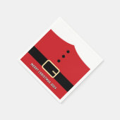 Serviette En Papier Père Noël (Coin)