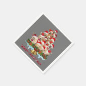 Serviette En Papier Père Noël (Coin)
