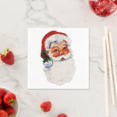 Serviette En Papier Père Noël bébé ! (En situation)