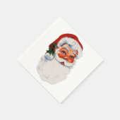 Serviette En Papier Père Noël bébé ! (Coin)