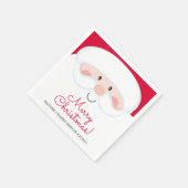 Serviette En Papier Père Noël Company Party (Coin)