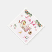 Serviette En Papier Père Noël Cookies Noël Party (Coin)