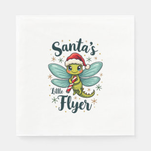Serviette En Papier Père Noël Dragonfly