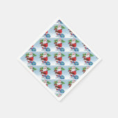 Serviette En Papier Père Noël livre le Motif de Noël (Coin)