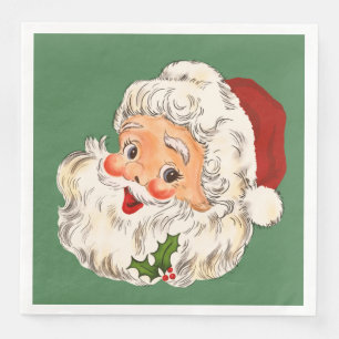 Serviette En Papier père Noël no 1