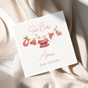 Serviette En Papier Père Noël Vêtements pour bébés Baby shower pour ga