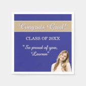 Serviette En Papier Perfect Graduation Congrats  (Devant)