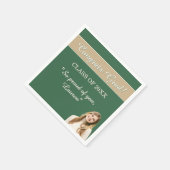 Serviette En Papier Perfect Graduation Congrats  (Coin)