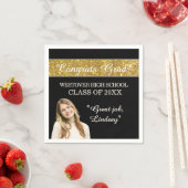 Serviette En Papier Perfect Graduation Congrats  (En situation)