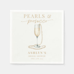 Serviette En Papier Perles et Fêtes des mariées de poursuites