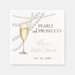 Serviette En Papier Perles et poursuites