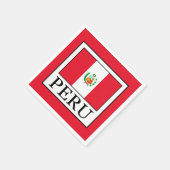Serviette En Papier Pérou (Coin)