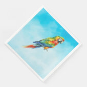 Serviette En Papier Perroquet (Coin)