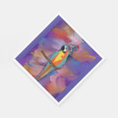 SERVIETTE EN PAPIER PERROQUET (Coin)