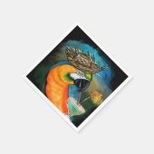 Serviette En Papier Perroquets de Fête (Coin)