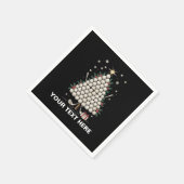 Serviette En Papier Personalized Golf Christmas Tree Equipment Family (Coin)