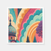 Serviette en papier personnalisable pour cocktail  (Devant)