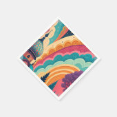 Serviette en papier personnalisable pour cocktail  (Coin)