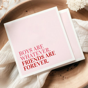 Serviette En Papier Personnalisé Happy Galentine's Day Party