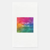 Serviette En Papier Personnaliser Ajouter Texte Télécharger Image Phot (Devant)