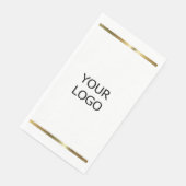 Serviette En Papier personnaliser ajouter votre logo personnalisé nom  (Coin)