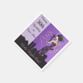 Serviette En Papier Personnaliser Classy Anniversaire serviettes pour  (Coin)