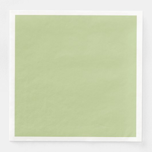 Serviette En Papier Personnaliser couleur solide (Devant)