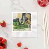 Serviette En Papier Personnaliser l'action de grâces unique (En situation)