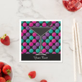 Serviette En Papier Personnaliser le plaisir du cocktail (En situation)