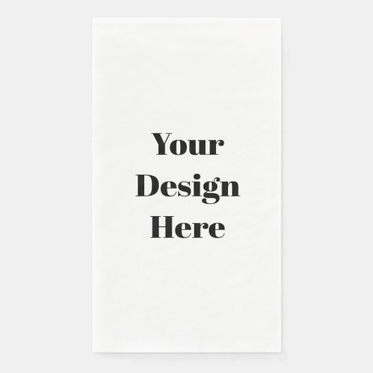 Serviette En Papier Personnaliser ou Customiser (Devant)