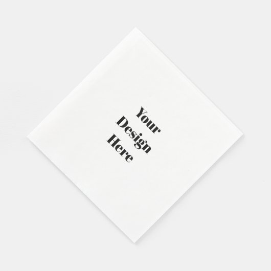 Serviette En Papier Personnaliser ou Customiser (Coin)