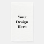 Serviette En Papier Personnaliser ou Customiser (Devant)