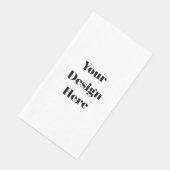 Serviette En Papier Personnaliser ou Customiser (Coin)