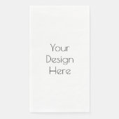 Serviette En Papier Personnaliser ou Customiser (Devant)