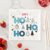 Serviette En Papier Personnaliser Santa Claus (En situation)