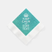 Serviette En Papier Personnalisez facilement le CALME et modifiez le t (Coin)