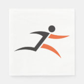 Serviette En Papier Personne exécutant la conception (Devant)